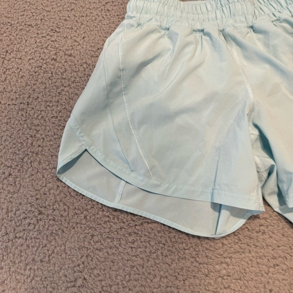 Lululemon Track That Short 5"Blue Glow Size 6 - Picture 3 of 8